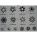 Временные татуировки в ассортименте Waterproof body tattoo stickers